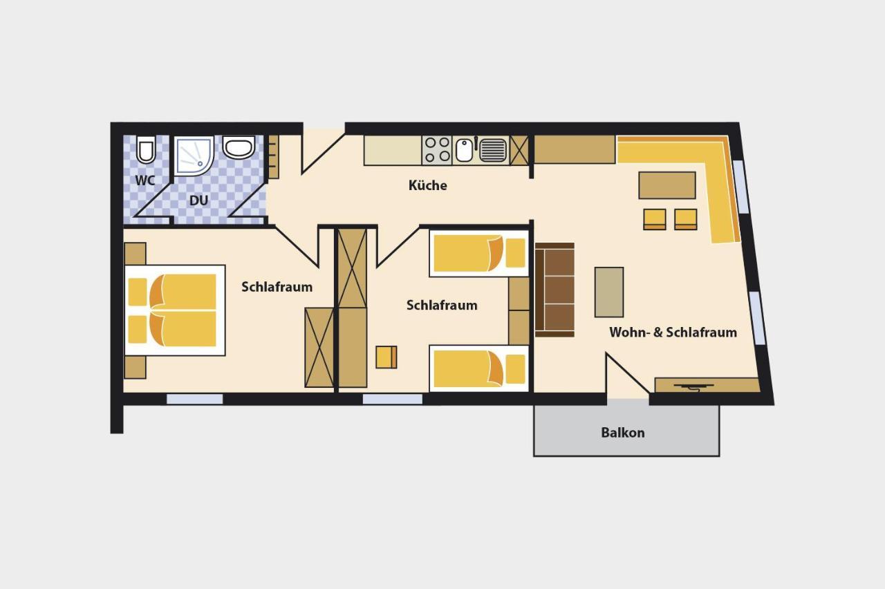 Appartements Sailer Prutz Eksteriør billede